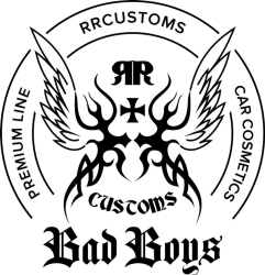 Bad Boys Garage Banner Grey 79cm x 150cm