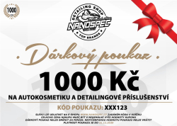 NANOspec dárkový poukaz - 10000 Kč